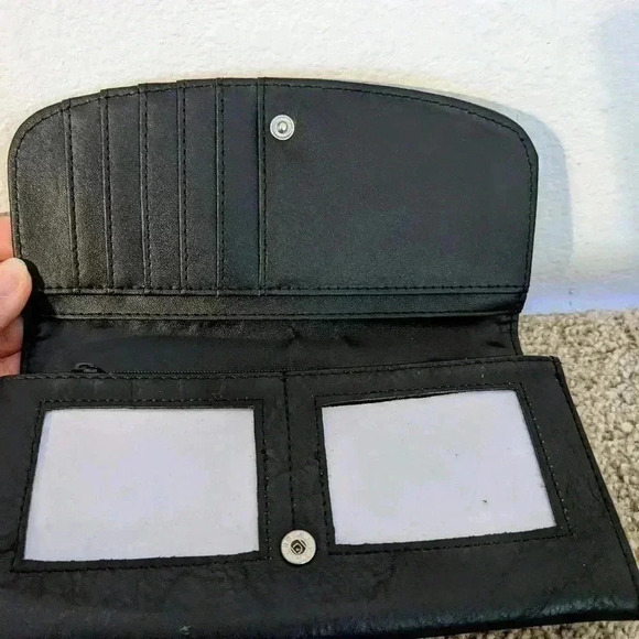 Anime Manga Graphic Wallet Clutch Black Anime Print - Picture 3 of 5